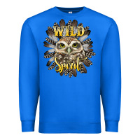 True Royal wild spirit owl Premium Sweatshirt - BarkalooDesign