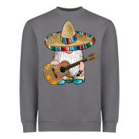 Storm mexican gnomes guitar sombrero serape Heavyweight Sweatshirt - Artiststas