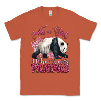 Copper just a girl who loves pandas Classic Tee - LillyAllenDesigns