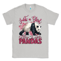 Moon Dust just a girl who loves pandas Classic Tee - LillyAllenDesigns