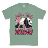 Sage just a girl who loves pandas Classic Tee - LillyAllenDesigns