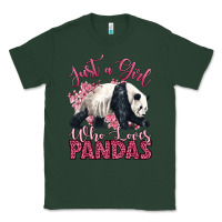 Sports Green just a girl who loves pandas Classic Tee - LillyAllenDesigns