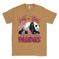 Toasted Coconut just a girl who loves pandas Classic Tee - LillyAllenDesigns