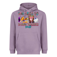 Lavender 100 days of doing teacher stuff Heavyweight Hoodie - Artiststas