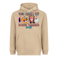 Mushroom 100 days of doing teacher stuff Heavyweight Hoodie - Artiststas