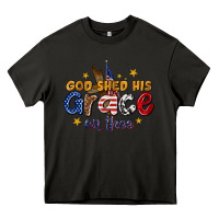 Asphalt god shed his grace on thee Heavy Core Tee - texasbilliewilder
