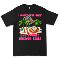Black i might text back Premium Tee - texasbilliewilder
