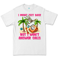 White i might text back Premium Tee - texasbilliewilder