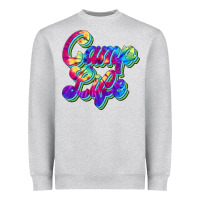 Heather Grey camp life Heavyweight Sweatshirt - JahusDesignShop