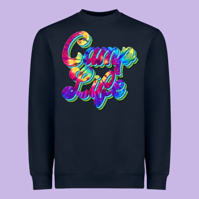 Camp Life Heavyweight Sweatshirt Designed By Jahusdesignshop