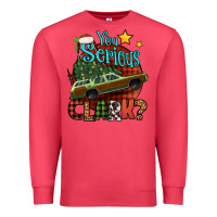 Cardinal you serious clark with christmas car Premium Sweatshirt - Jasminsmagicworld