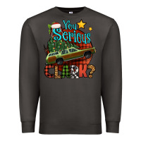 Smoke you serious clark with christmas car Premium Sweatshirt - Jasminsmagicworld