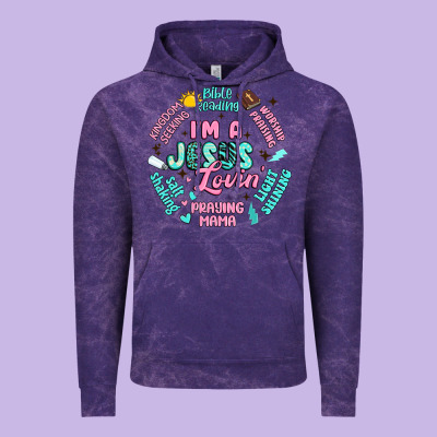 I'm A Jesus Lovin' Vintage Hoodie Designed By Artiststas