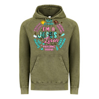 Vintage Olive i'm a jesus lovin' Vintage Hoodie - Artiststas
