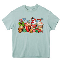 Arona christmas coffee cups Heavy Core Tee - Zillion Design Studio