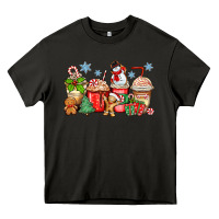 Asphalt christmas coffee cups Heavy Core Tee - Zillion Design Studio