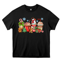 Black christmas coffee cups Heavy Core Tee - Zillion Design Studio