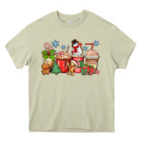 Mossy christmas coffee cups Heavy Core Tee - Zillion Design Studio