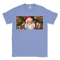 Colony Blue christmas with santa Classic Tee - AdoDesignShop