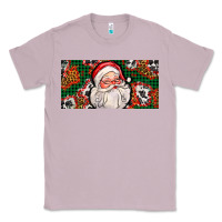 Lilac christmas with santa Classic Tee - AdoDesignShop