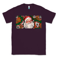 Plum christmas with santa Classic Tee - AdoDesignShop