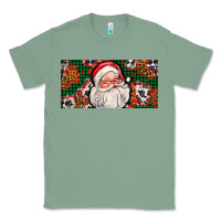 Sage christmas with santa Classic Tee - AdoDesignShop