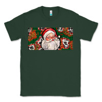 Sports Green christmas with santa Classic Tee - AdoDesignShop