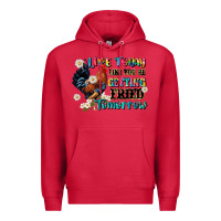 Cardinal live today like fried tomorrow Premium Hoodie - JahusDesignShop