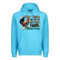 Ocean Blue live today like fried tomorrow Premium Hoodie - JahusDesignShop
