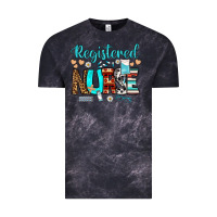 Cloud Black registered nurse Vintage Tee - BundleAndBundleShop