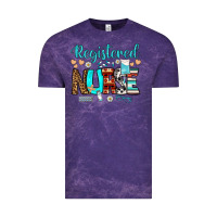 Cloud Purple registered nurse Vintage Tee - BundleAndBundleShop