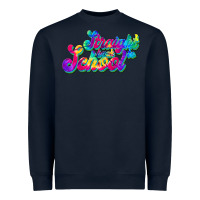 Navy straight back to school Heavyweight Sweatshirt - JahusDesignShop