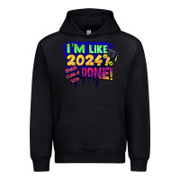 Black i'm like 2024 done Urban Hoodie - CowGirlArtShop