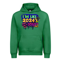 Emerald i'm like 2024 done Urban Hoodie - CowGirlArtShop