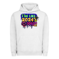 Pigment Lunar Rock i'm like 2024 done Urban Hoodie - CowGirlArtShop