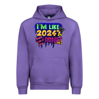 Tulip i'm like 2024 done Urban Hoodie - CowGirlArtShop