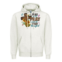 Pray On It Pray Over It Pray Through It Zipper Hoodie | Teevron