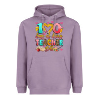 Lavender 100 days of doing teacher stuff Heavyweight Hoodie - Artiststas