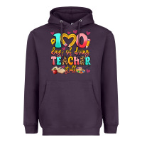 100 Days Of Doing Teacher Stuff Heavyweight Hoodie | Teevron
