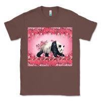 Chestnut Panda With Sakura Blooms Classic Tee - LillyAllenDesigns