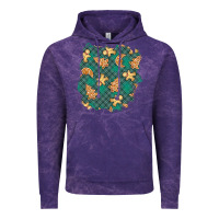 Cloud Purple christmas gingerbread cookies patch Vintage Hoodie - BundleAndBundleShop