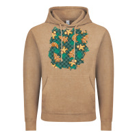 Vintage Coffee christmas gingerbread cookies patch Vintage Hoodie - BundleAndBundleShop
