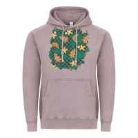 Vintage Zinc christmas gingerbread cookies patch Vintage Hoodie - BundleAndBundleShop