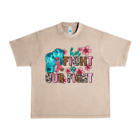 French Oak her fighting is our fight Urban Heavy Tee - AdoDesignShop