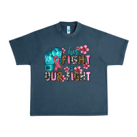 Midnight Navy her fighting is our fight Urban Heavy Tee - AdoDesignShop