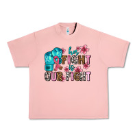 Salmon her fighting is our fight Urban Heavy Tee - AdoDesignShop