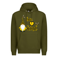 Army Green Bee Kind Premium Hoodie - Bettercallsaul