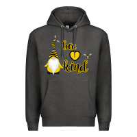 Charcoal Heather Bee Kind Premium Hoodie - Bettercallsaul