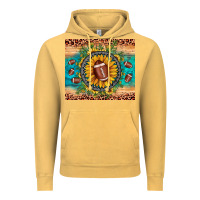 Vintage Mustard football leopard turquoise sunflower Vintage Hoodie - JahusDesignShop