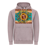 Football Leopard Turquoise Sunflower Vintage Hoodie | Teevron